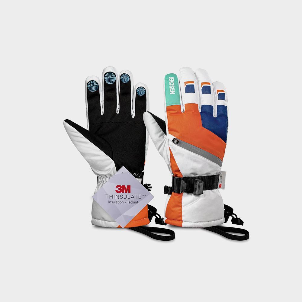 دستکش اسکی جاکسون دستکش لمسی ضد آب اسنوبرد دستکش زمستانی گرم نگه دارید - تصویر 4