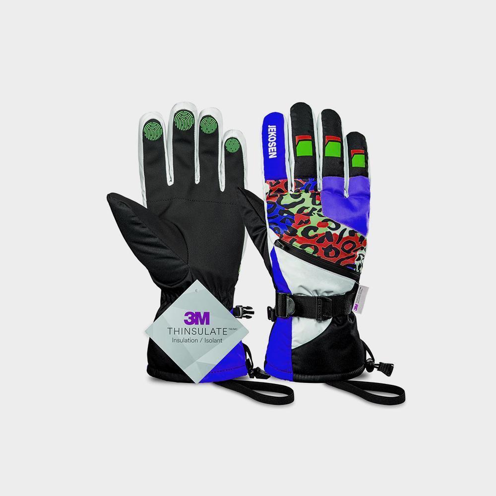 دستکش اسکی جاکسون دستکش لمسی ضد آب اسنوبرد دستکش زمستانی گرم نگه دارید - تصویر 3