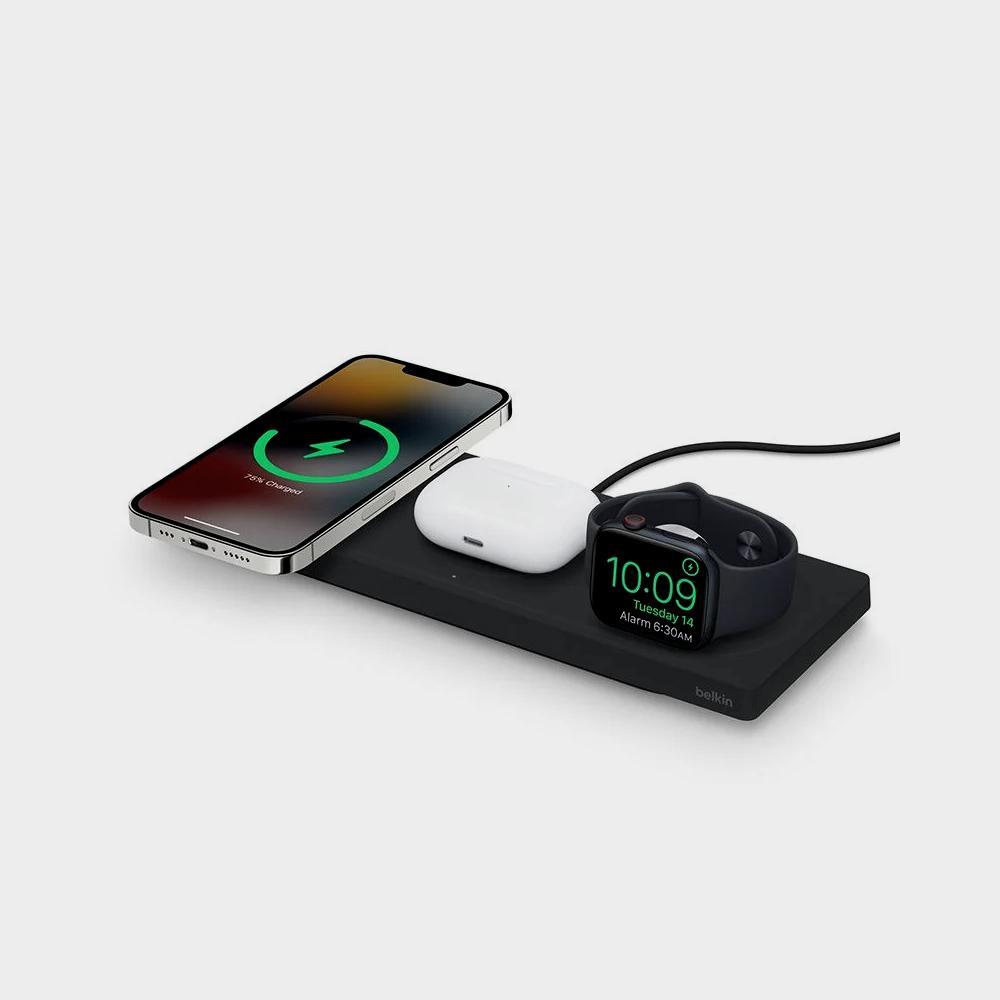 شارژر بی سیم همه در یک برای محصولات اپل - تصویر 2